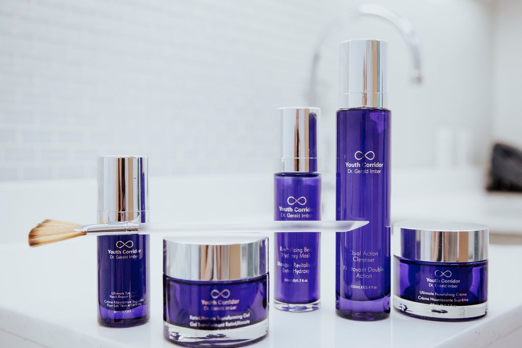 Youth Corridor skincare products